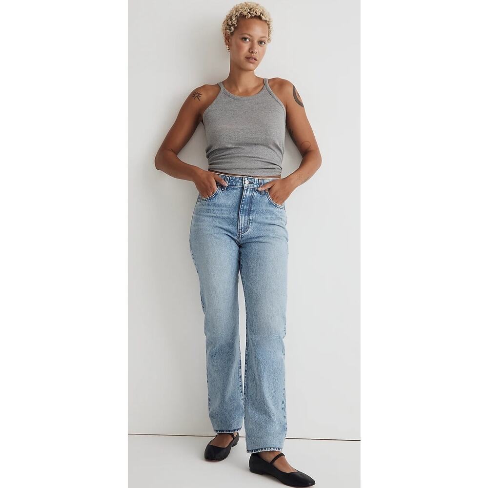 Madewell The Curvy '90s Straight Jeans Size 23 NWT